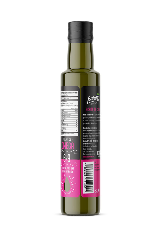 Karay aceite chia