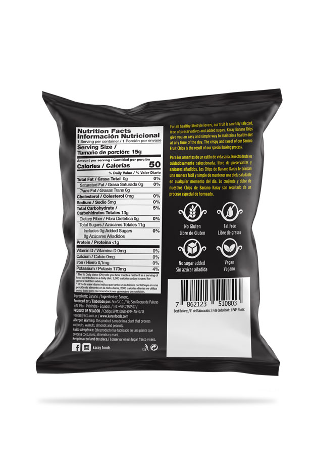 Karay Snack banano