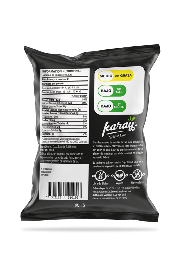 Karay Snack chips coco