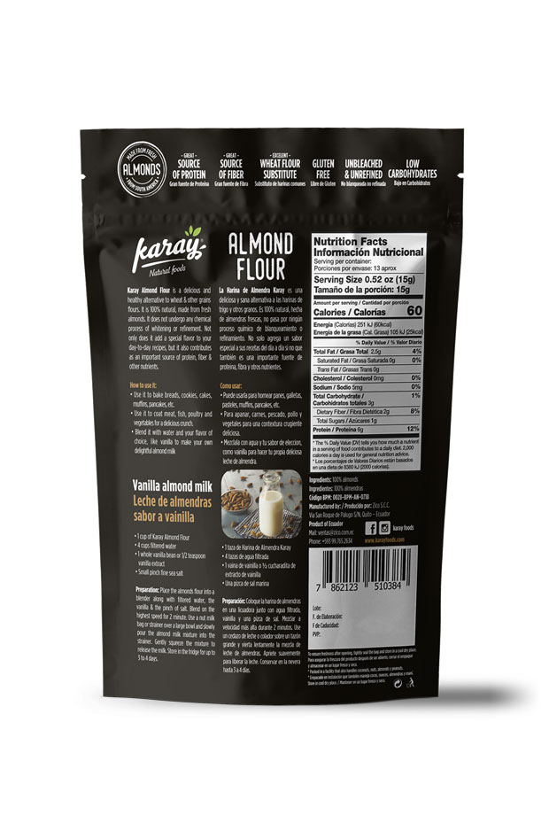 Karay harina almendra