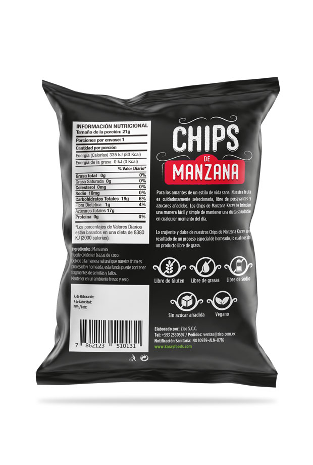 Karay Snack manzana roja