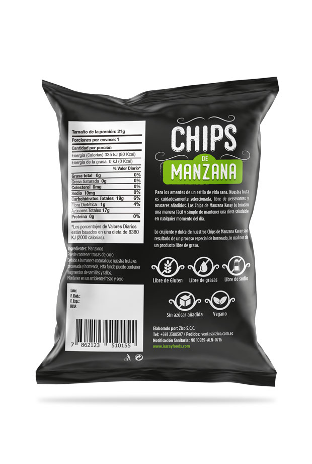 Karay Snack manzana verde