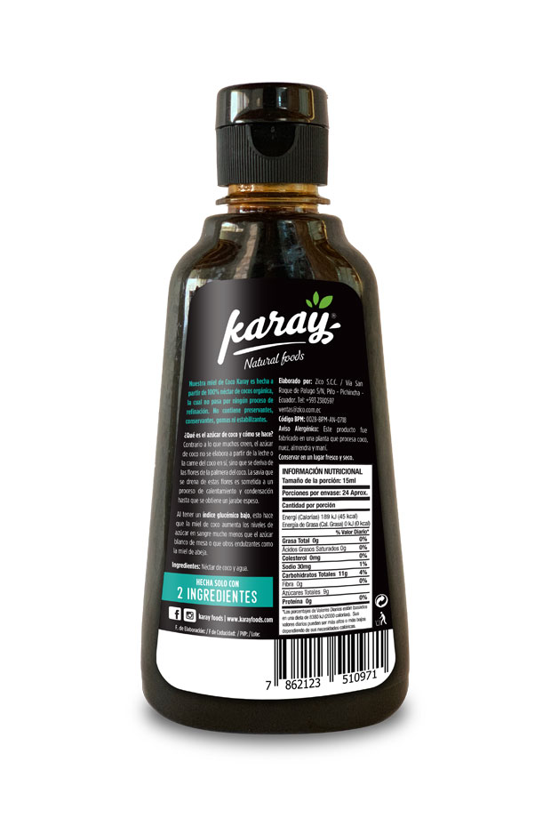 Karay Coconut Nectar Honey