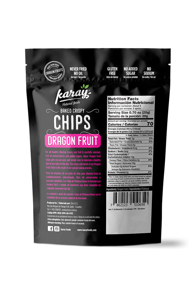 Karay Snack pitahaya